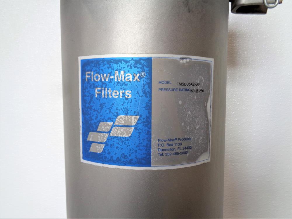 Flow-Max Stainless Steel Filter Housing FMSBC5X2-304